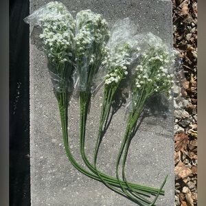 Elegant White Artificial Baby’s Breath Stems